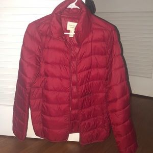 Forever21 Red Puff Jacket